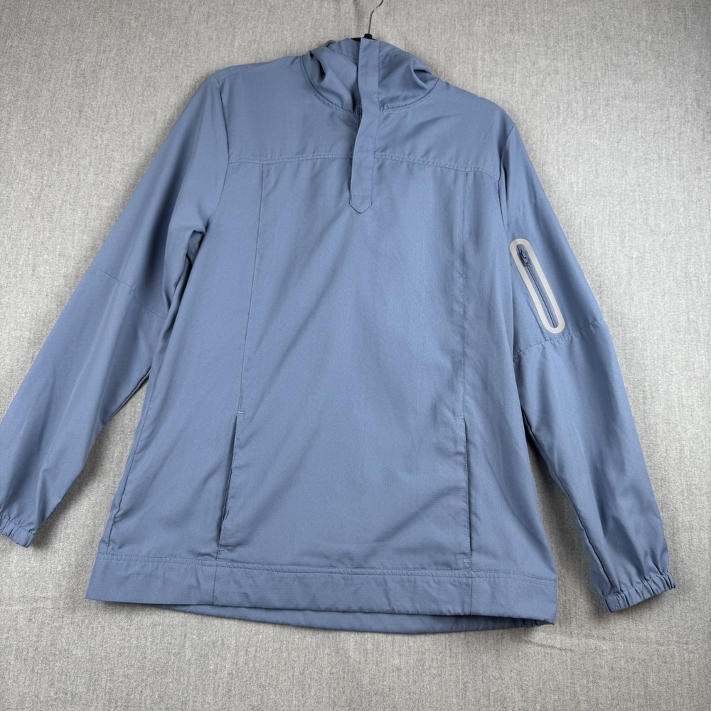 Victory Outfitters‎ Women's Long Sleeve Pullover Lightweight hoodie Blue Size M